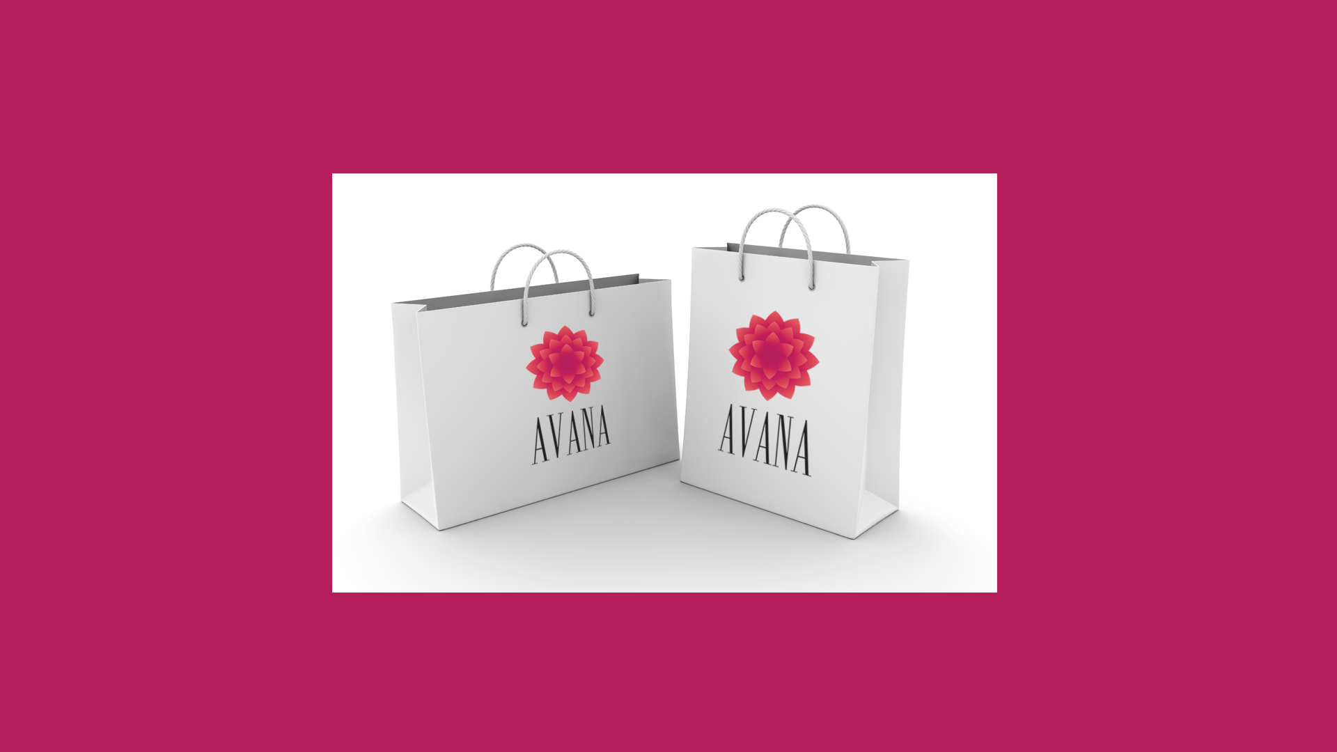 Package Design for Clothing Brand - Avana - Bag and Tag Design
