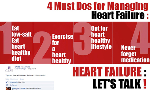 Heart Failure - Facebook Campaign