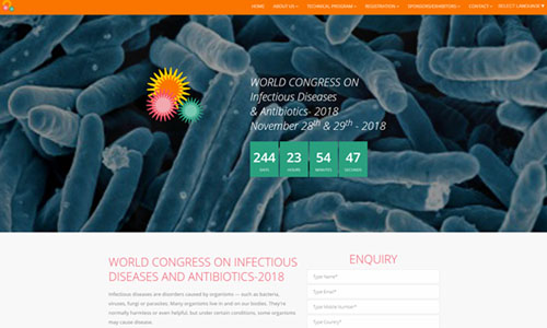 World Congress On Infectious Diseases And Antibiotics-2018