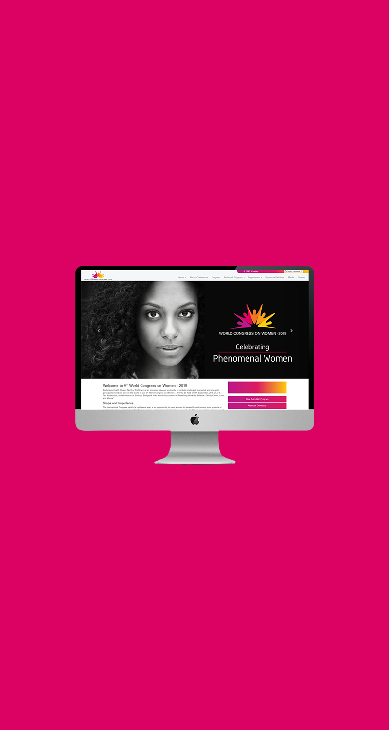 Women Conference Website Design & Development

